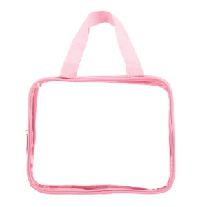 BOLSA PARA ACCESORIOS CON ASAS FABY A2907 ROSA (Poliéster 600D / PVC)