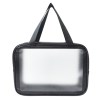 BOLSA IMPERMEABLE PARA ACCESORIOS CON ASAS PATY A2909 NEGRO (Cuero / PVC)