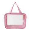 BOLSA IMPERMEABLE PARA ACCESORIOS CON ASAS PATY A2909 ROSA (Cuero / PVC)
