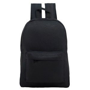 MOCHILA ESCOLAR IMPERMEABLE CLASS A2913 NEGRO (Poliéster 210)