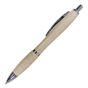 BOLÍGRAFO ECOLÓGICO ECOPEN A2919 BEIGE (Plástico ABS + Fibra de trigo / Metal)