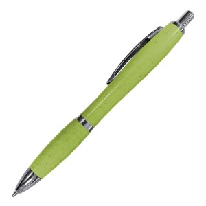 BOLÍGRAFO ECOLÓGICO ECOPEN A2919 VERDE CLARO (Plástico ABS + Fibra de trigo / Metal)