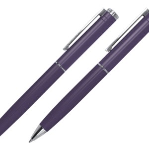 SET DE BOLÍGRAFOS DE METAL MOZART A2941 MORADO (Aluminio)