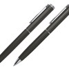 SET DE BOLÍGRAFOS DE METAL MOZART A2941 NEGRO (Aluminio)