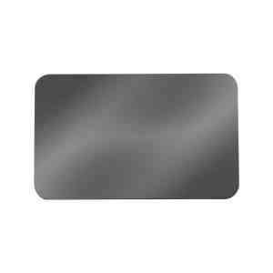 PLACA METÁLICA CON GRABADO GRANDE GRIS OXFORD ACC 007 OX (ACERO INOXIDABLE)