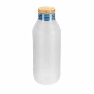 CILINDRO NEBBIA AZUL ANF 053 A (VIDRIO BOROSILICATO / BAMBÚ / SILICÓN)