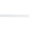 BRAZALETE PLASTIFICADO MATE BI5705( PLANILLA 10PZAS) BLANCO (Plástico)