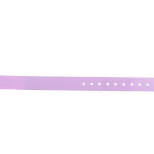 BRAZALETE PLASTIFICADO MATE BI5705(PLANILLA 10PZAS) LILA (Plástico)