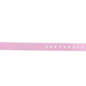 BRAZALETE PLASTIFICADO MATE BI5705(PLANILLA 10PZAS) ROSA (Plástico)