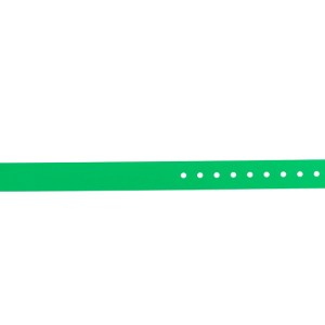 BRAZALETE PLASTIFICADO MATE BI5705(PLANILLA 10 PZAS) VERDE (Plástico)
