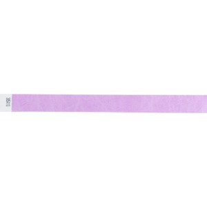 BRAZALETE TYVEK BI5709 (PLANILLA 20PZAS) LILA (Plástico)