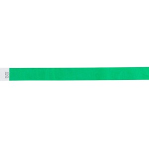 BRAZALETE TYVEK BI5709 (PLANILLA 20 PZAS) VERDE (Plástico)