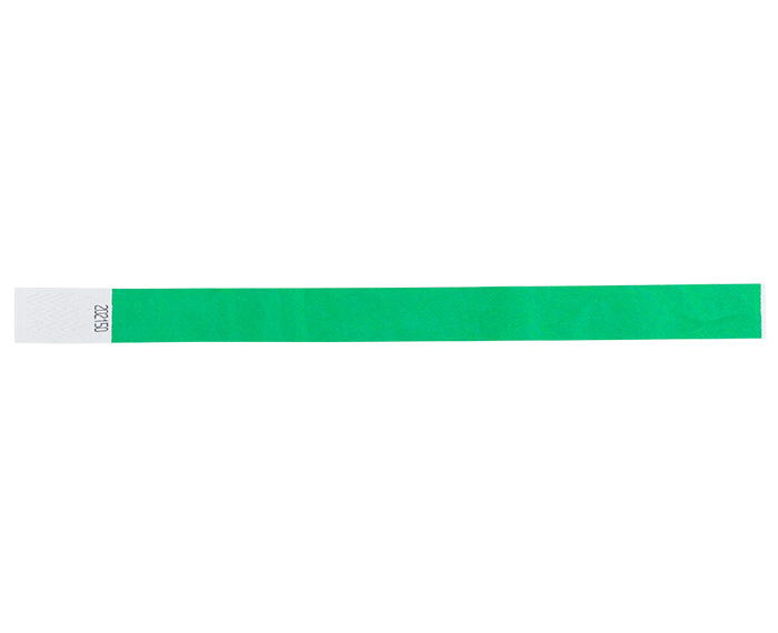 BRAZALETE TYVEK BI5709 (PLANILLA 20 PZAS) VERDE (Plástico)
