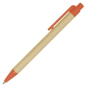 BOLIGRAFO GREEN LIFE BIOP01 NARANJA (Papel)