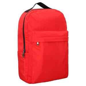 MOCHILA NEON ROJO (BL 052 - POLIÉSTER)