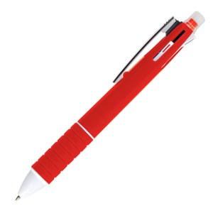 BOLIGRAFO 4 EN 1 BAKÚ BLP4189 ROJO (Plástico)