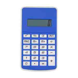 CALCULADORA SAM AZUL (CA 004 - PLÁSTICO)