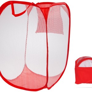 CESTO LAVANDERIA MONTSERRAT CLV2388 ROJO (Poliéster)