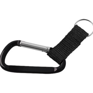 GANCHO CON CLIP ATLANTI CPG4738 NEGRO (Aluminio)