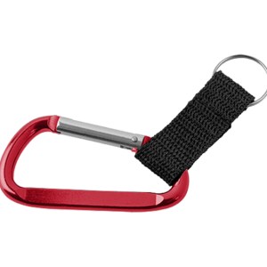GANCHO CON CLIP ATLANTI CPG4738 ROJO (Aluminio)