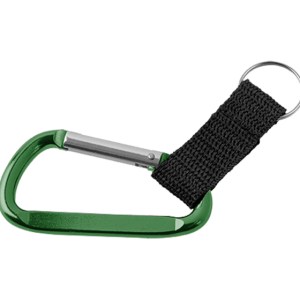 GANCHO CON CLIP ATLANTI CPG4738 VERDE (Aluminio)