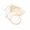 SET DE ALMOHADILLAS LUCÍA BEIGE DAM 040 BE (FIBRA DE BAMBÚ / ALGODÓN)