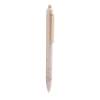 Bolígrafo Kibrit Beige ECO 090 BE (Fibra de trigo / plástico / cartón)