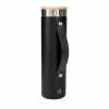 Termo Iconic Negro ELM 002 N (Acero inoxidable / bambú / silicón)