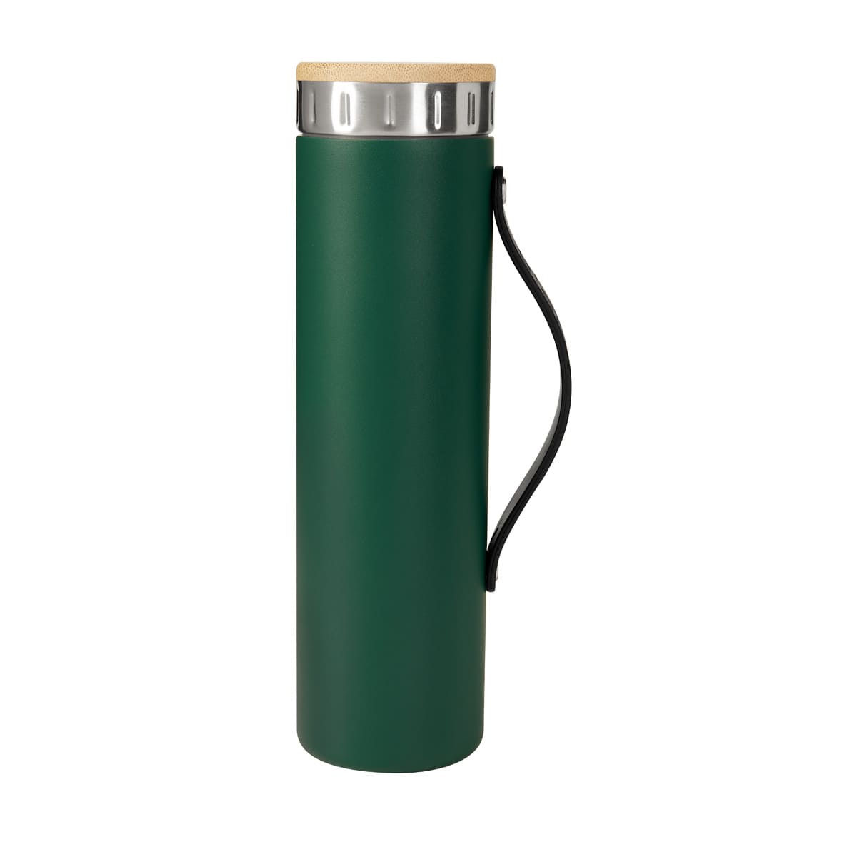 ELM-002-V_2.jpg Termo Iconic Verde ELM 002 V (Acero inoxidable / bambú / silicón)