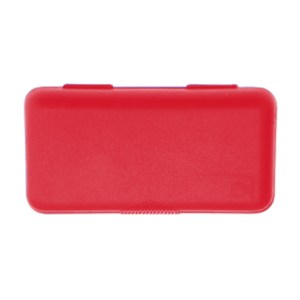 ESTUCHE DE MANICURE VELVET EM104 ROJO (Plástico PP / Acero inoxidable)