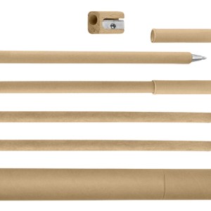 SET DE ESCRITURA ECOLOGICO SET EKUS ESC4876 BEIGE (Papel)