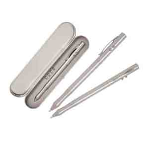 BOLÍGRAFO LÁSER PLATA (FM 6024 - METAL)