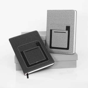 LIBRETA BARCELONA GRIS (O 086 - POLIURETANO)