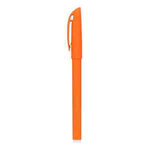 BOLÍGRAFO TAIPEI NARANJA (GL-18154 - PLÁSTICO/RUBBER)