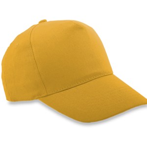 GORRA LISA CALIFORNIA GL5010 AMARILLO (Algodón)