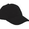 GORRA LISA CALIFORNIA GL5010 NEGRO (Algodón)
