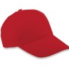 GORRA LISA CALIFORNIA GL5010 ROJO (Algodón)