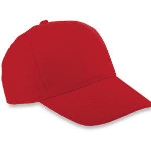 GORRA LISA CALIFORNIA GL5010 ROJO (Algodón)