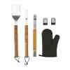 SET LANDA NEGRO (HO 013 - POLIÉSTER/ACERO INOXIDABLE)