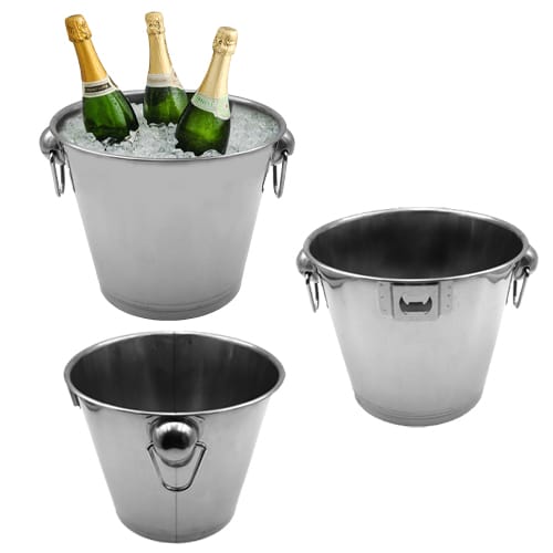 HIELERA CHANDON PLATA (HO 035 - ACERO INOXIDABLE)