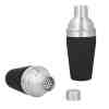 Shaker Tonic Negro (HO 037 - acero inox/rubber)