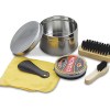 JUEGO LIMPIEZA CALZADO POLISH JLC1 PLATA (Metal)