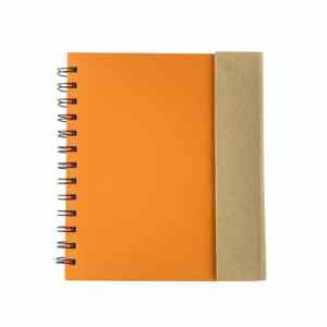 LIBRETA BOWI NARANJA (LE 011 - CARTÓN)