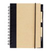 LIBRETA ECOLOGICA C/BOLIGRAFO ISIS LIB2043 BEIGE (Cartón)
