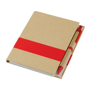 LIBRETA ECOLOGICA MOOD LIB3905 ROJO (Cartón)
