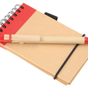 LIBRETA GREEN LIFE LIBOF01 ROJO (Cartón)
