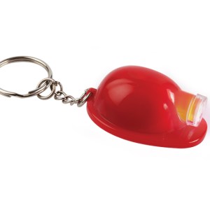LLAVERO CASCO C/LUZ LLC4362 ROJO (Plástico)
