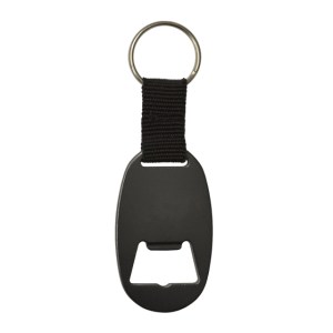 LLAVERO DESTAPADOR ESPARTA LLD4326 NEGRO (Aluminio)