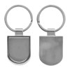 LLAVERO METALICO ESCUDO LLM1510 PLATEADO (Metal)