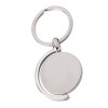LLAVERO METALICO GIRATORIO MUNDO EN CAJA LLM4777-1 PLATA (Metal)